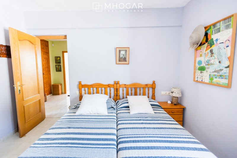 Calpe-Casa hermosa con vistas al mar y Peñón de Ifach a la venta